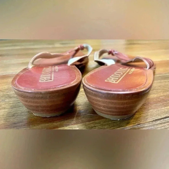 Bandolino Leather Slides | Thong Sandals | Women’s 8.5 - Picture 3 of 5